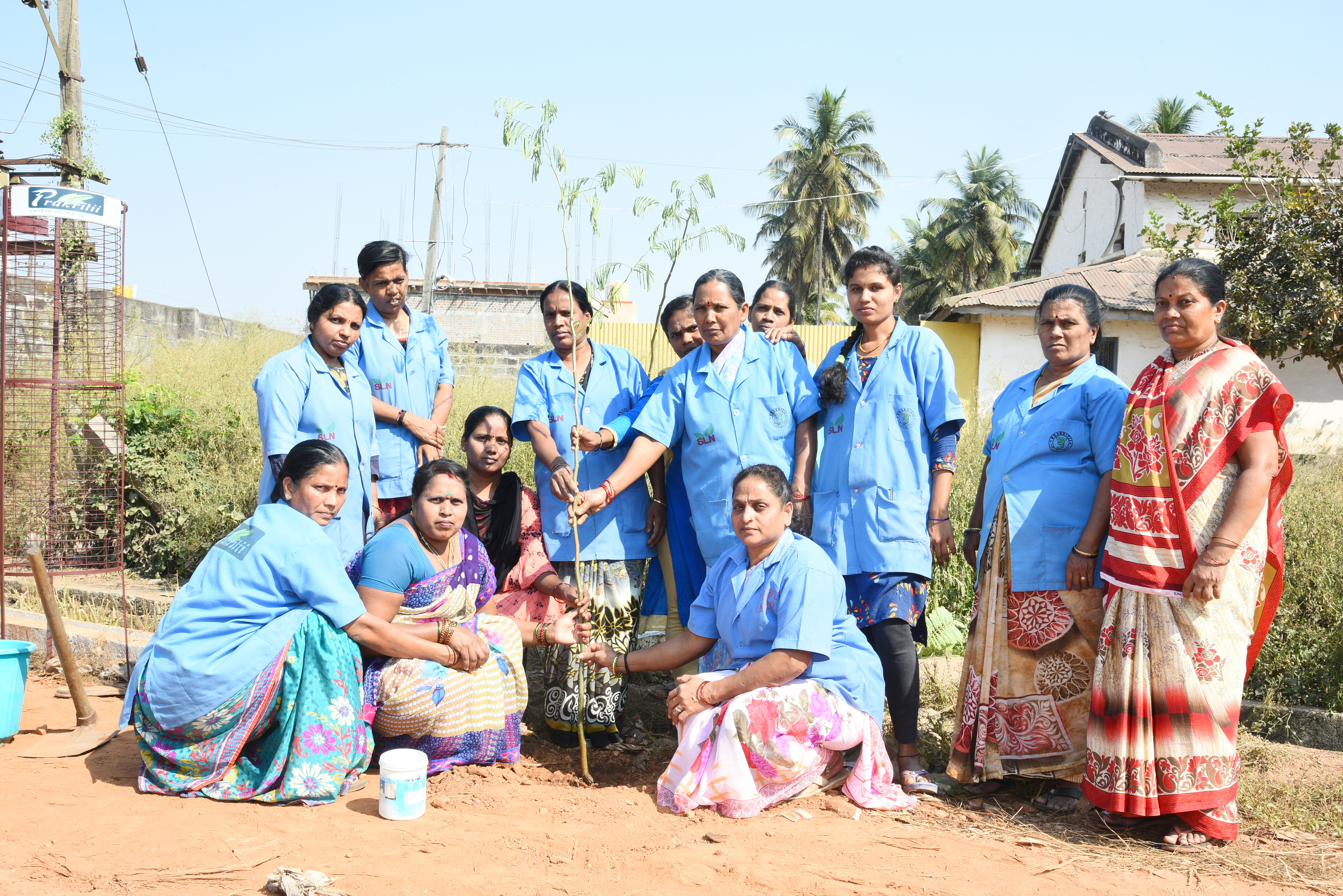 Prakritii Foundation team at Karnataka forest drive