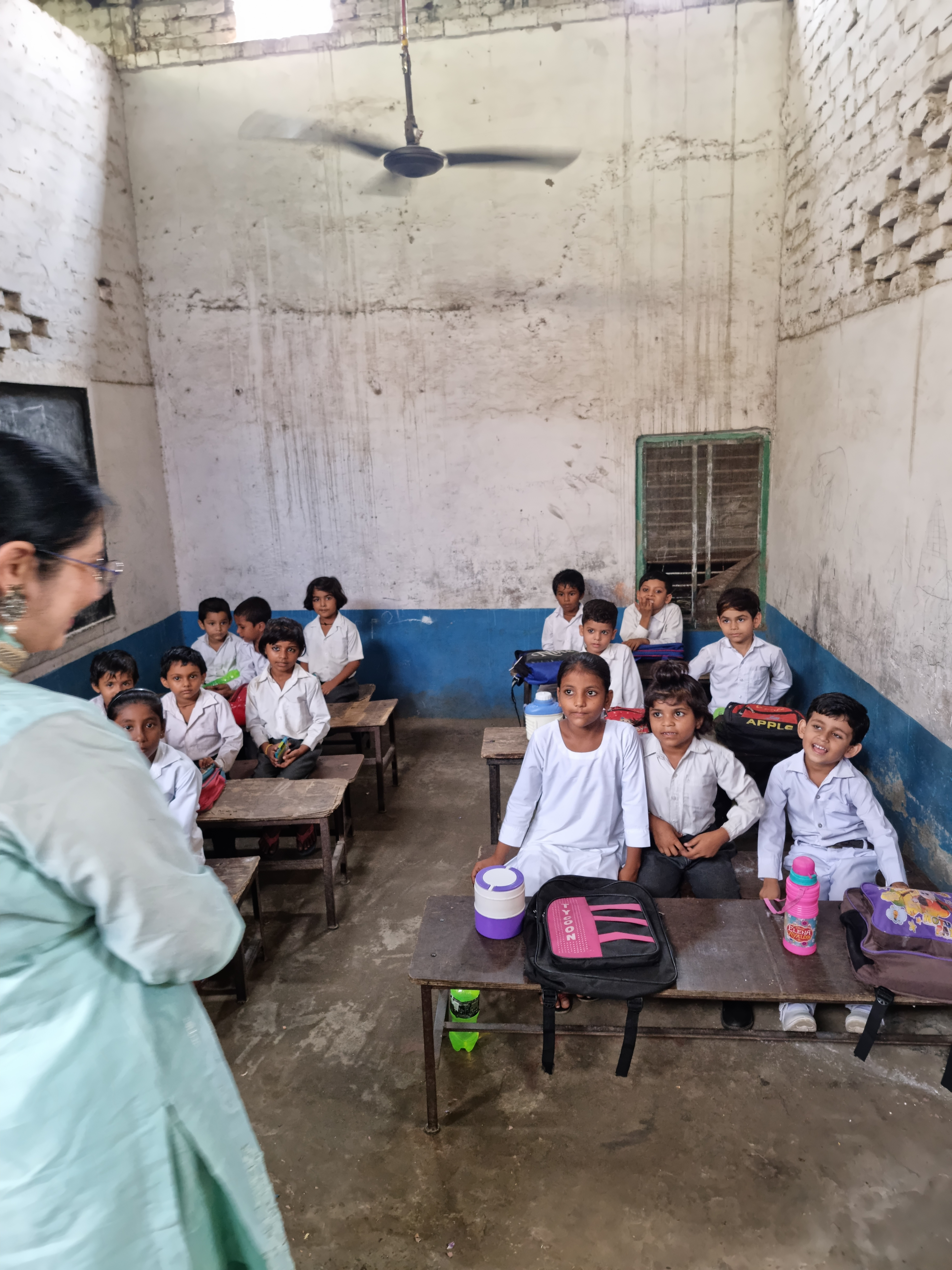 Children learning about environment conservation