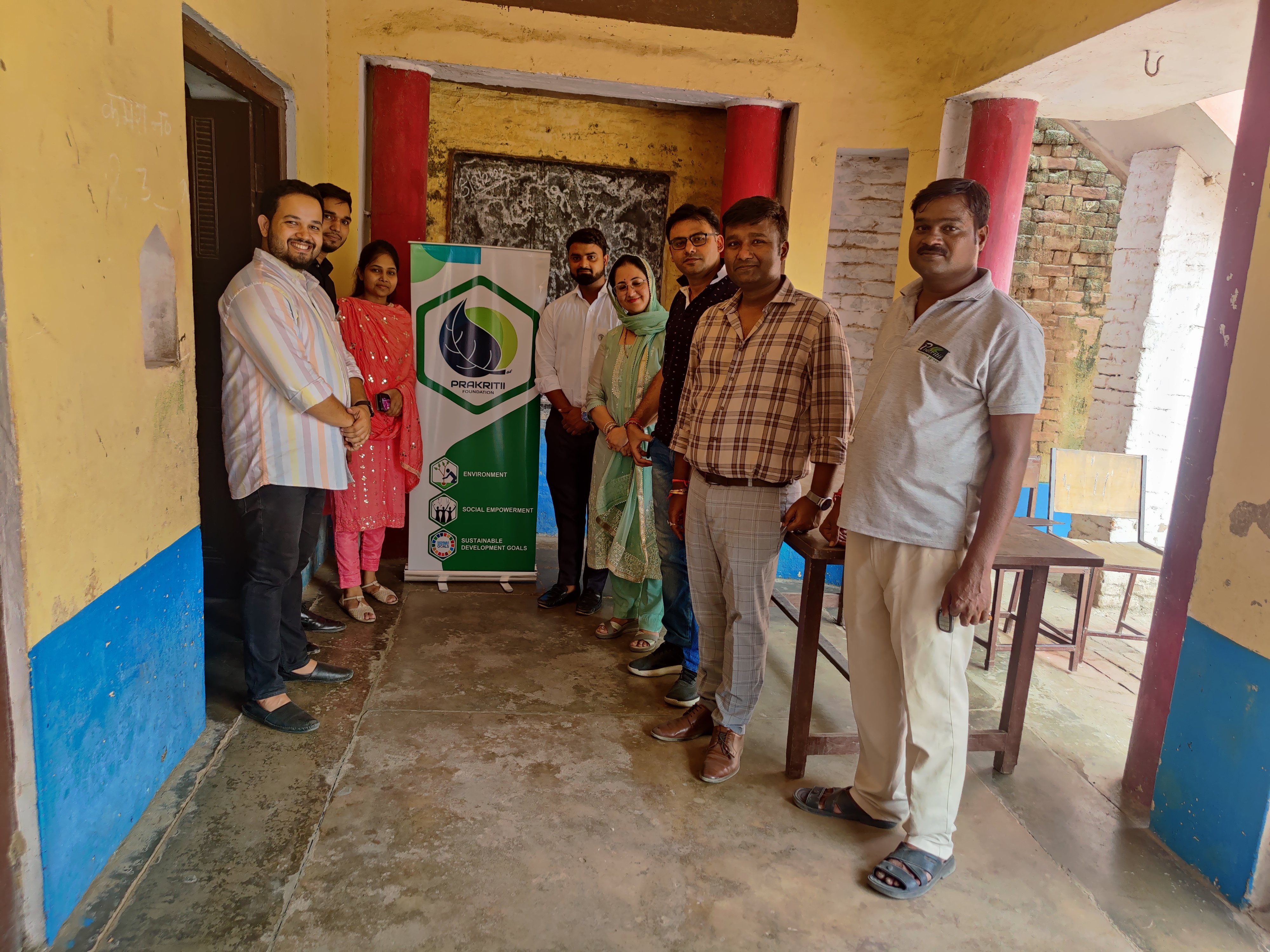 School drive Muzaffarnagar Prakritii Foundation